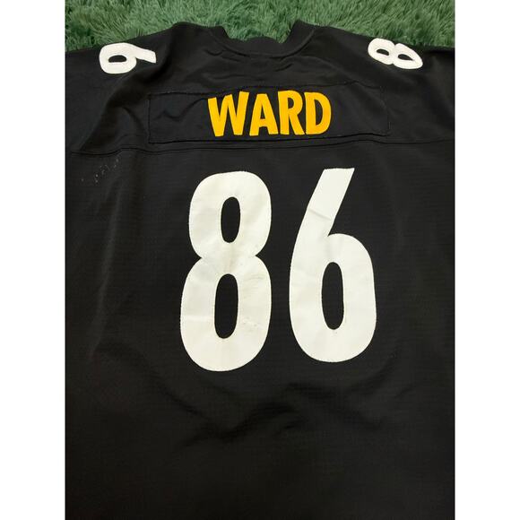 Pittsburgh Steelers Hines Ward Jersey SZ 4XL Big & Tall Y2K RARE Size - Picture 2 of 6
